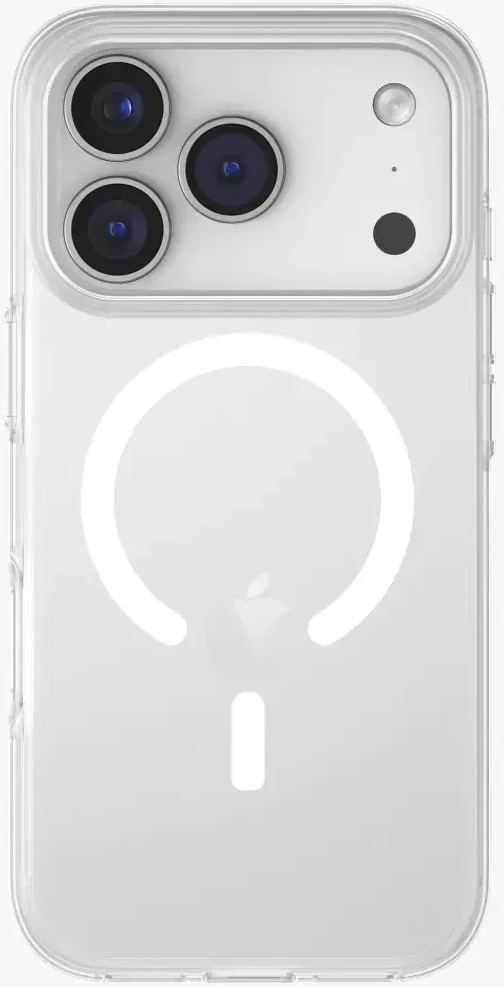 UNIQ Clario Dėklas Apple iPhone 17 Pro Magclick Charging skaidrus