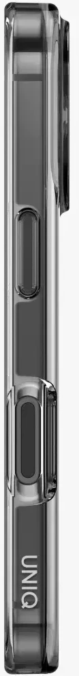 UNIQ Clario Dėklas Apple iPhone 17 Pro Magclick Charging juodos spalvos