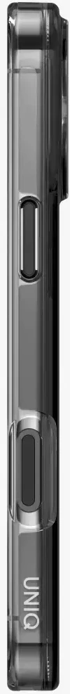 UNIQ Clario Dėklas Apple iPhone 17 Pro Max Magclick Charging juodos spalvos