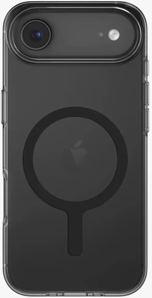 UNIQ Clario Dėklas Apple iPhone Air Magclick Charging juodos spalvos