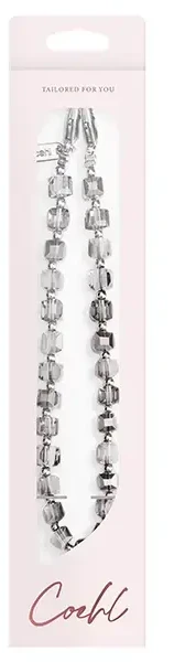 UNIQ Coehl Candy Gem Handstrap universal phone strap for hand sidabro spalvos/sidabro spalvos spar