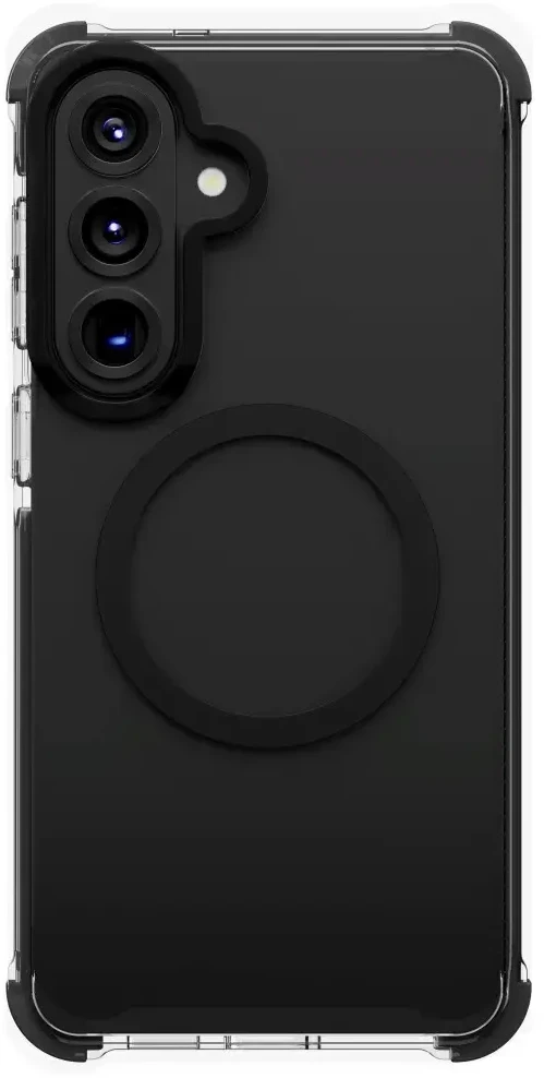 Dėklas UNIQ Combat do Samsung Galaxy S26+ Magclick Charging juoda