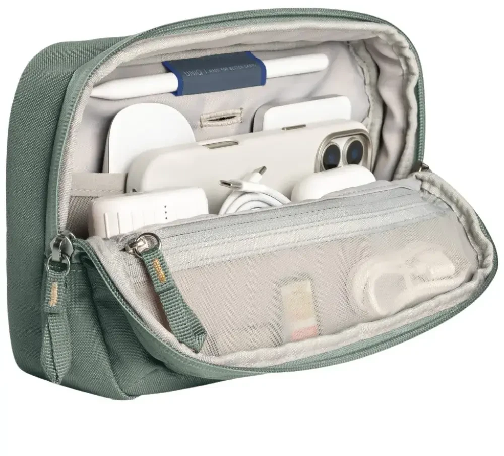 Krepšys UNIQ Denver Tech Kit Pouch 2.5L žalia