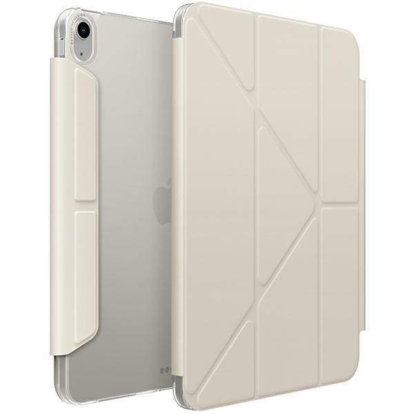UNIQ Camden Click iPad Air 11″ (2024) dėklas smėlio/dramblio kaulo spalvos