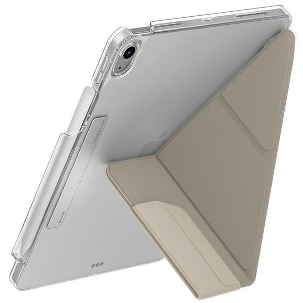 UNIQ Camden Click iPad Air 11″ (2024) dėklas smėlio/dramblio kaulo spalvos