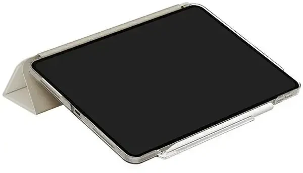 UNIQ etui Camden Click iPad Air 11" (2024) smėlio spalva ivory