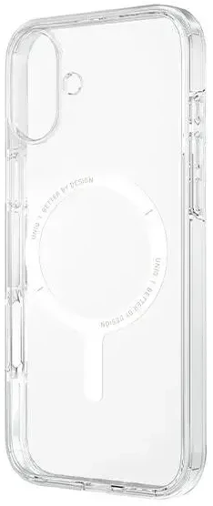 UNIQ dėklas Clario iPhone 16 6.1" Magclick Charging permatomas lucent clear