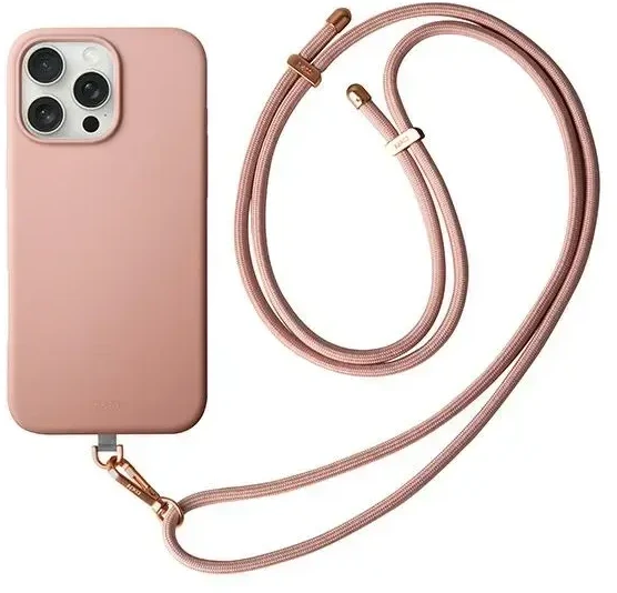 UNIQ Coehl Creme Apple iPhone 16 Pro 6.3″ Magnetic Charging dėklas rožinės spalvos ballet rožinės spalvos