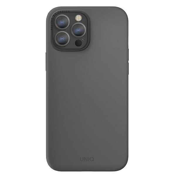 Dėklas UNIQ Lino Hue Case iPhone 13 Pro / 13 6,1" anglies akiniai MagSafe