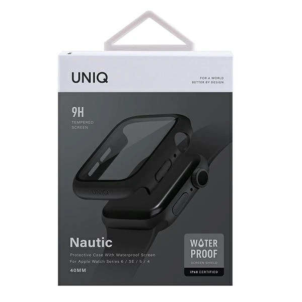 Išmaniojo laikrodžio Apple 4/5/6/SE ekrano rėmelis, Juodos spalvos, 40mm