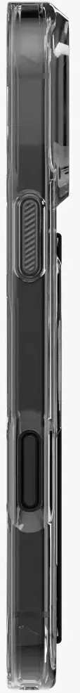 UNIQ Heldro Air dėklas skirtas Apple iPhone 17 Pro Max Magclick Charging juodos spalvos