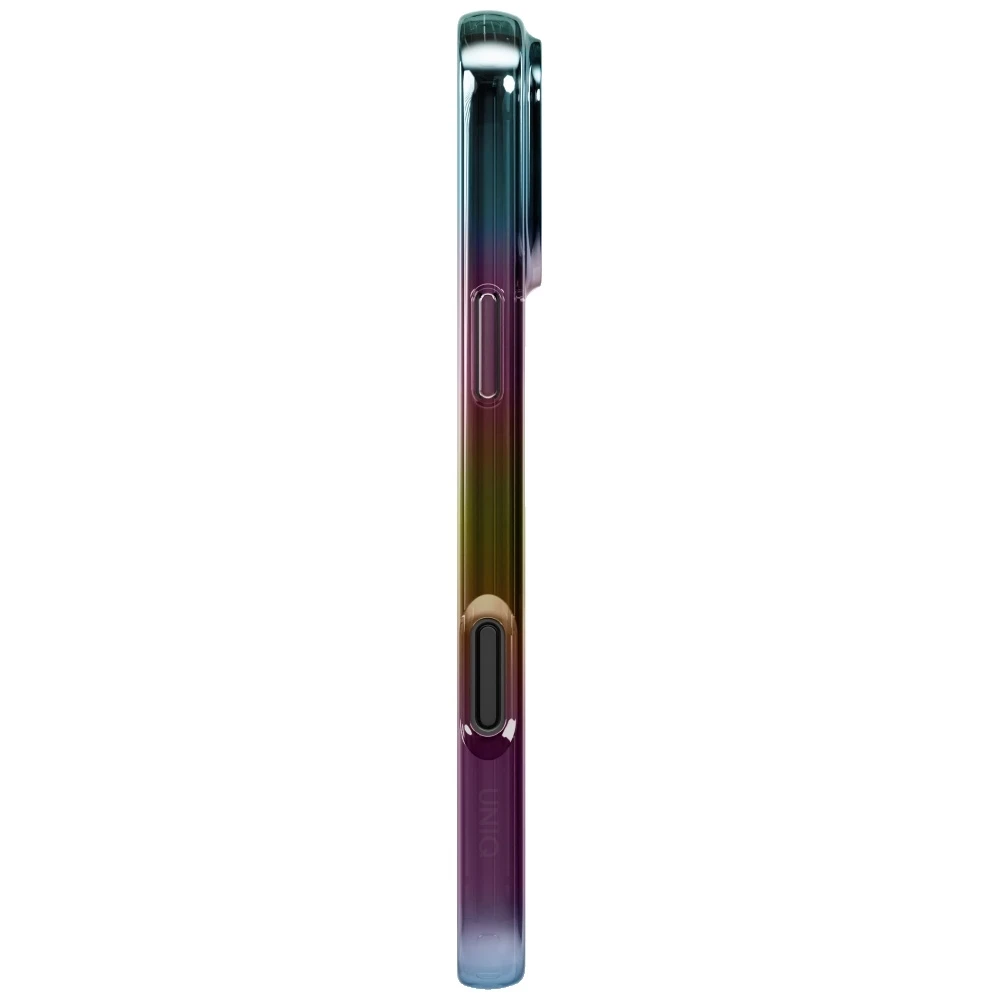 UNIQ Iridescia dėklas skirtas Apple iPhone 17 Pro Max Magclick Charging midnight quartz