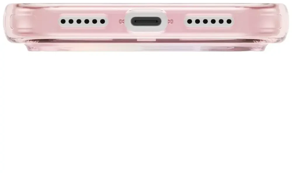 UNIQ Iridescia dėklas skirtas Apple iPhone 17 Pro Magclick Charging rožinės spalvos prism