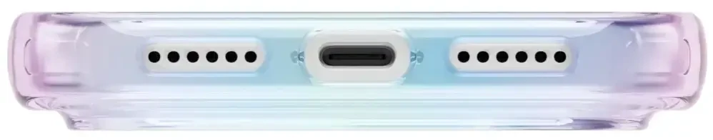UNIQ Iridescia dėklas skirtas Apple iPhone 17 Pro Max Magclick Charging holo quartz