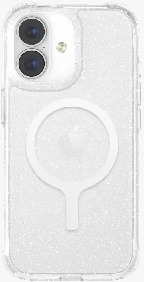 UNIQ LifePro Xtreme telefono dėklas su stovu ir MagSafe palaikymu iPhone 17, permatomas