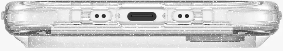 UNIQ LifePro Xtreme Dėklas Apple iPhone Air Magclick Charging skaidrus/Glitter
