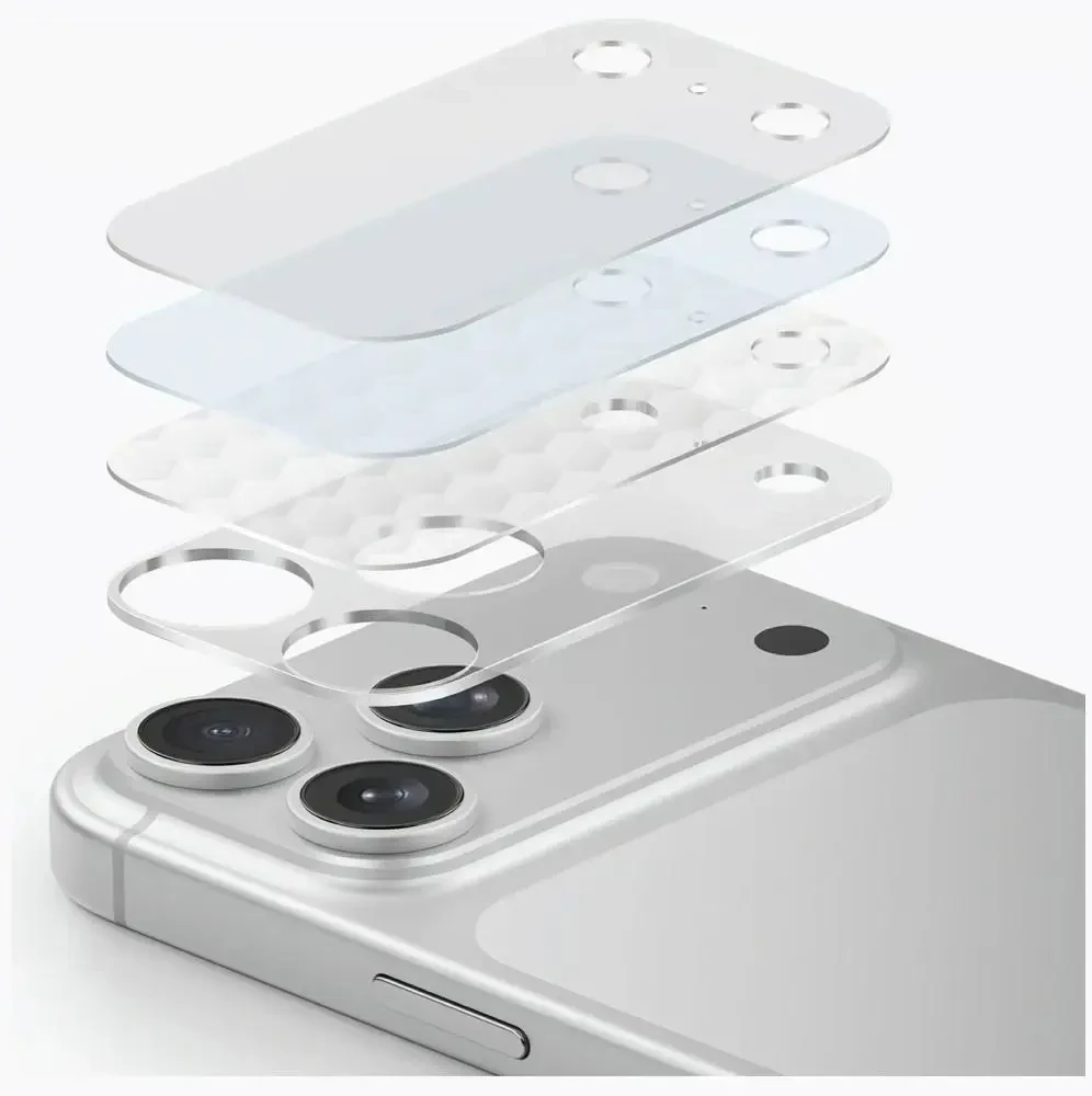 „Uniq Optix Aeroshield“ kameros modulio apsauga, skirta „iPhone 17 Pro“
