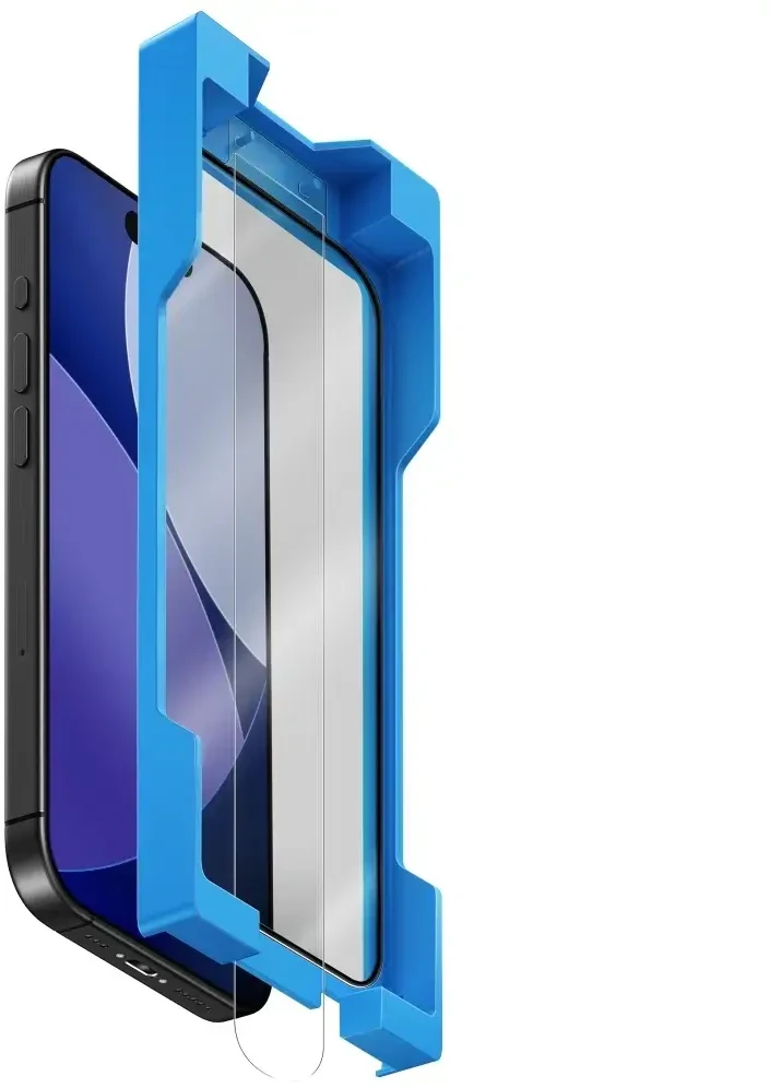 UNIQ Optix Exofit Vivid Apsauginis stiklas skirtas iPhone 17 Pro su aplikatoriumi