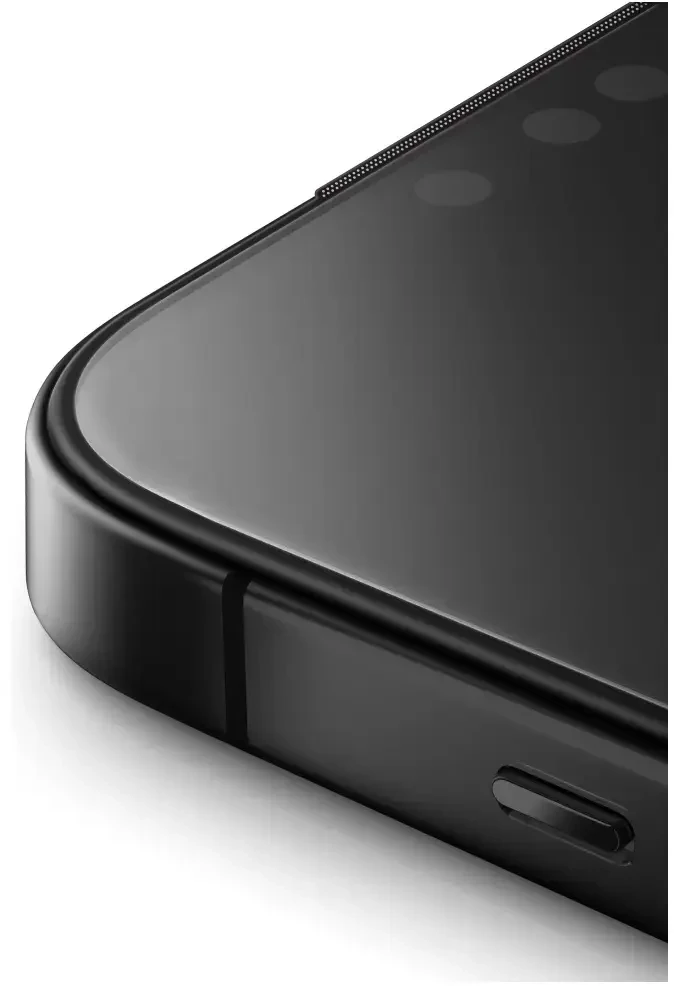 UNIQ Optix Exofit Vivid Apsauginis stiklas skirtas iPhone 17 Pro su aplikatoriumi