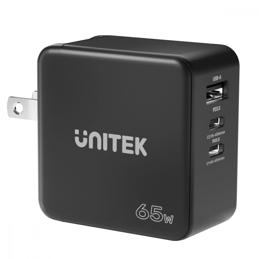 Įkroviklis - Unitek P1117B Juodas