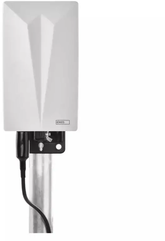 Universali lauko/vidaus DVB-T antena su stiprintuvu CAMP-V400 0-80km EMOS