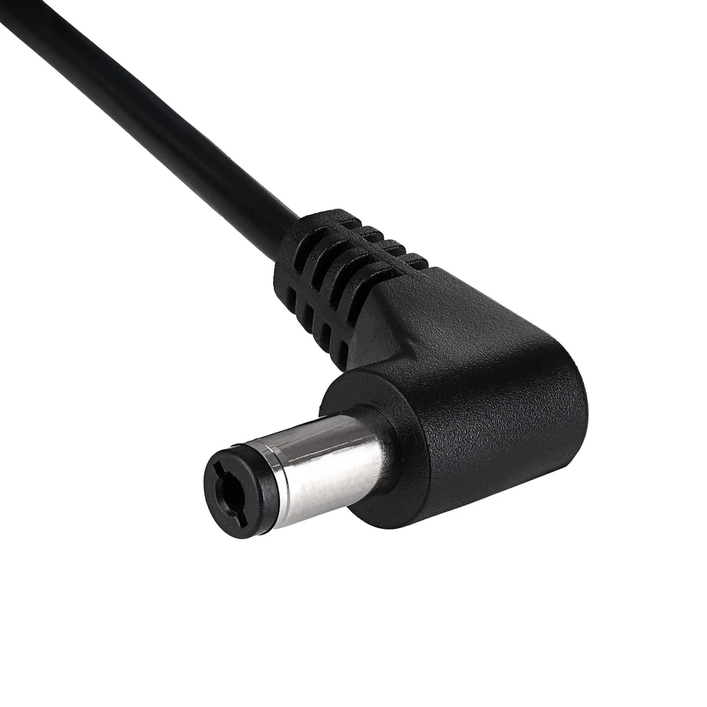L-formos maitinimo adapterio 5.5 x 2.1 mm kištukas
