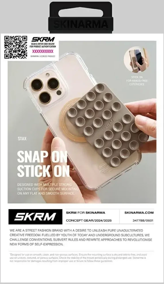 Universalus siurbtukas „Skinarma Stax MagSafe“ telefono dūmams
