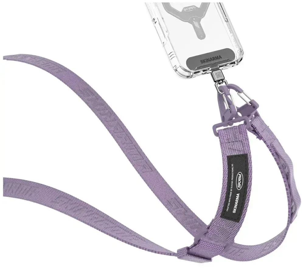 Universali smycz do telefonu Skinarma Scout XE Lanyard liliowy