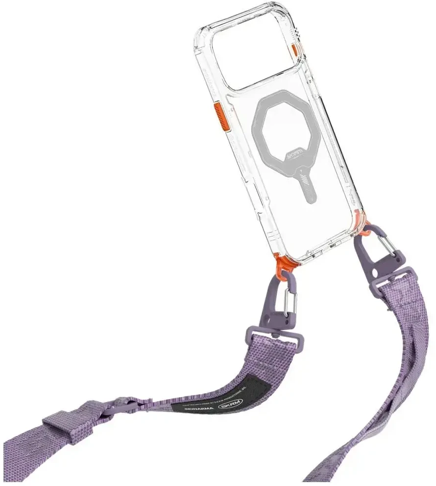 Universali telefono dirželis Skinarma Scout XE Lanyard alyvinė