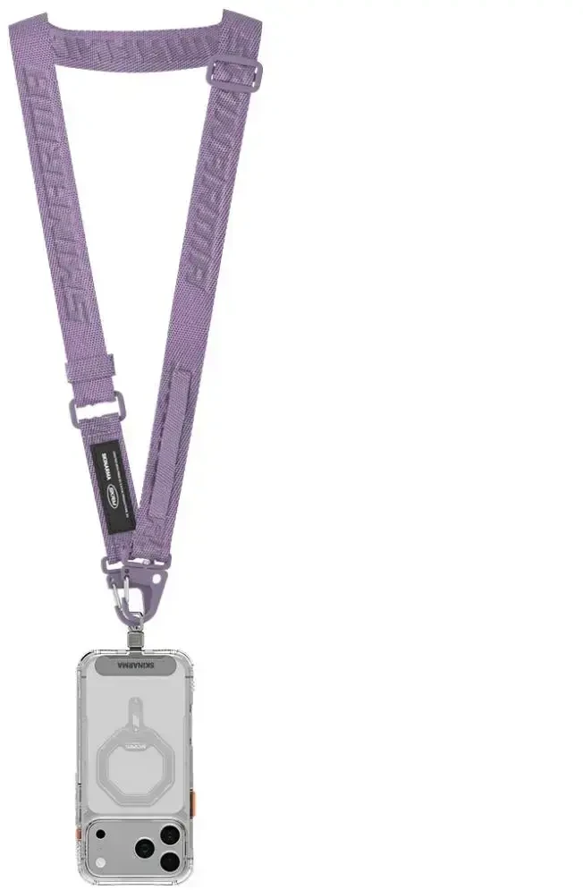 Universali smycz do telefonu Skinarma Scout XE Lanyard liliowy