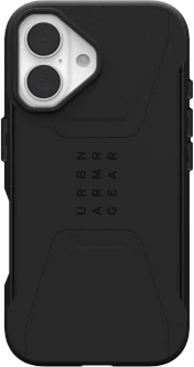 Urban Armor Gear Civilian mobiliojo telefono dėklas 15,5 cm (6.1″) Juoda