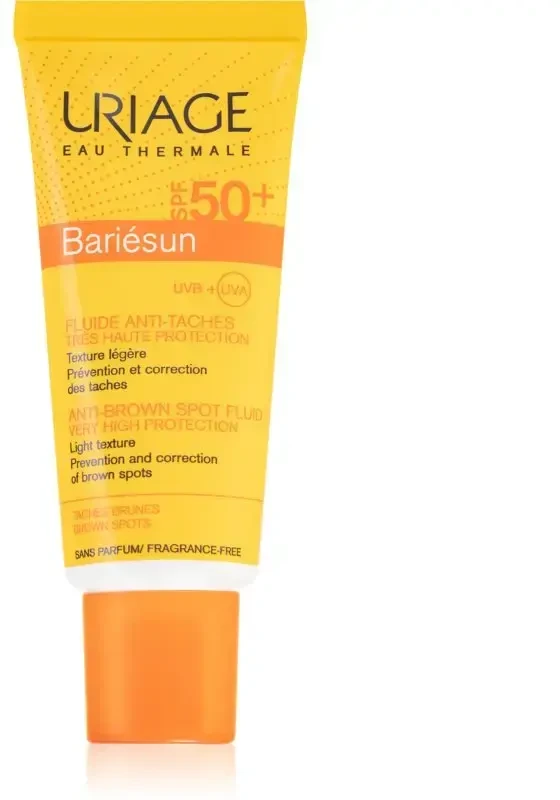 Uriage Bariésun Anti-Brown Spot Fluid veido priežiūros priemonė nuo saulės