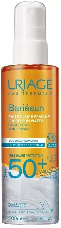 Uriage BARIÉSUN refreshing sun water SPF50+ 200 ml