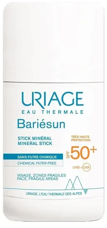 Mineralinis pieštukas nuo saulės Uriage BARIÉSUN SPF50+, 18 g