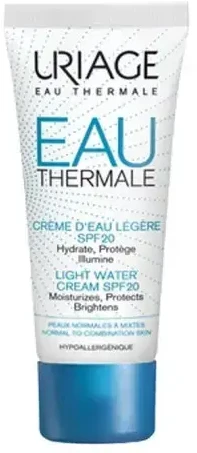 "Uriage Eau Thermale" lengvas drėkinantis kremas Spf20 40ml