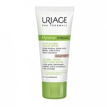 Uriage Hyséac 3-Regul Global Tinted SPF 30 veido kremas, 30 ml