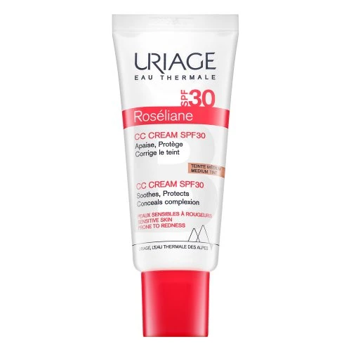 URIAGE, ROSELIANE CC toninis koreguojamasis apsauginis kremas su SPF30+, 40ml, Spalva: Medium