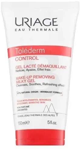 Uriage Toléderm Make-Up Removing Milky Gel makiažo šalinimo gelis jautriai odai, 150 ml