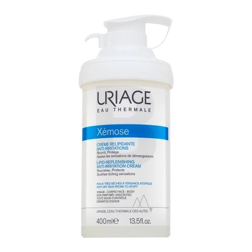 Raminantis kremas atopinei ir labai sausai odai Uriage Xemose Lipid-Replenishing Anti-Irritation Cream,  400 ml