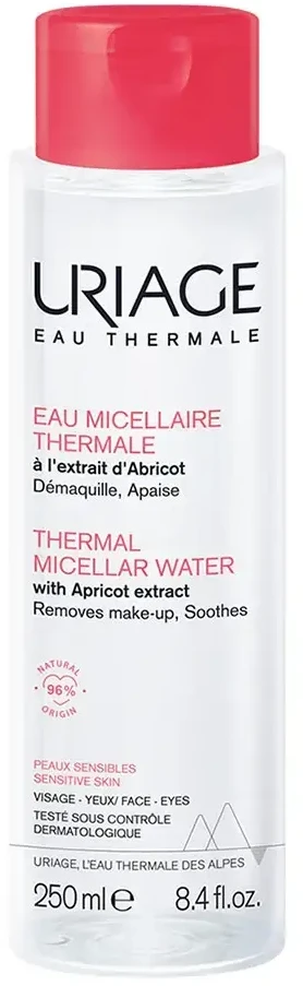 Uriage Eau Thermale Thermal Micellar Vanduo micelinis vanduo jautriai odai, 250 ml