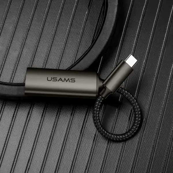 Adapteris USB Usams SJ282HD01 USB-C - HDMI Juodas (63657-uniw)