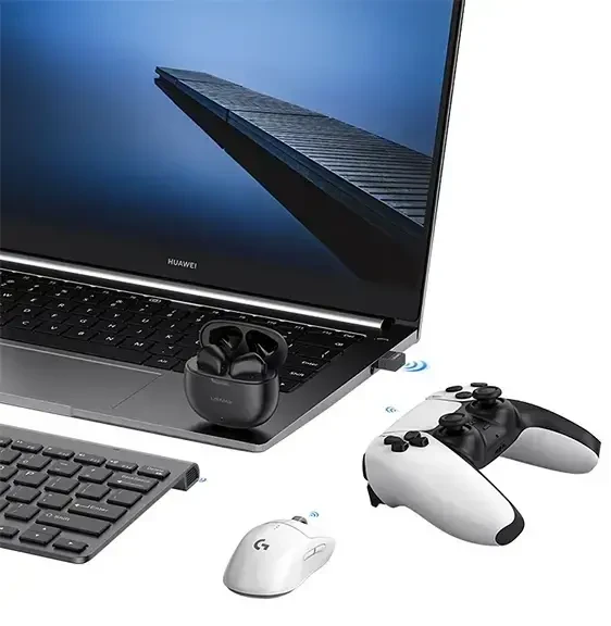 USAMS Bluetooth USB Adapteris juodas ZB285SPQ01 (US-ZB285)