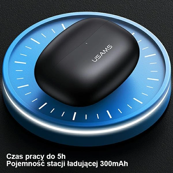 Ausinės Usams BH11 mini TWS, raudona