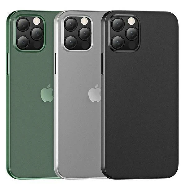 USAMS Gentle Apple iPhone 12 Pro Max 6,7" dėklas telefonui juodos spalvos IP12PMQR01 (US-BH610)