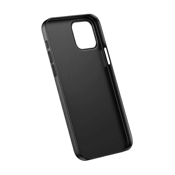 USAMS Gentle Apple iPhone 12 Pro Max 6,7" dėklas telefonui juodos spalvos IP12PMQR01 (US-BH610)