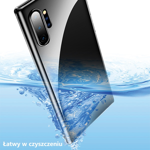 Usams US-BH512 pirminis itin plonas silikoninis galinis dėklas, skirtas Samsung Galaxy Note 10 (N970F) skaidrus