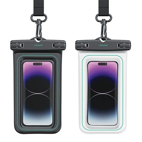 USAMS Atsparus vandeniui Dėklas 6.7″ IP68baltos spalvos FSD1302 (US-YD013)