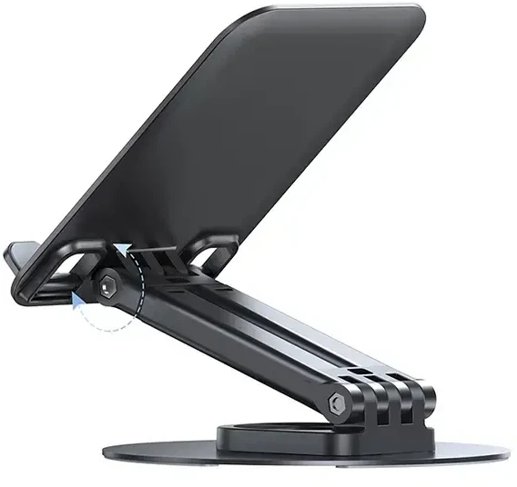 USAMS Desk stand skirtas phone/tablet 4.7-12 inches juodos spalvos ZJ80ZJ01 (US-ZJ080)
