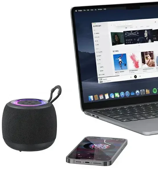 USAMS kolonėlė YIN Series Bluetooth 5.3 1200mAh Mini belaidė kolonėlė YX14YX01 (US-YX014)
