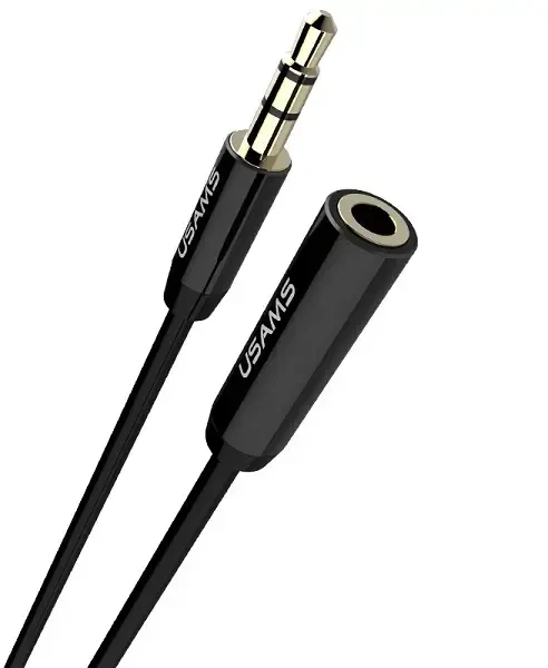 USAMS Al-Alloy SJ816 U110 RGB greito įkrovimo 30W USB-C į Lightning laidas 1.2 m juodas